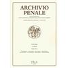 Pisa University Press Archivio penale. Rivista quadrimestrale di diritto, procedura e legislazione penale, speciale, europea e comparata (2016). Vol. 1