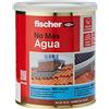 fischer - Vernice impermeabilizzante (secchio 1kg) polimero MS Marrone, impermeabile ed esterno