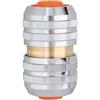 CLABER - RIPARATORE PER TUBI DN. 3/4" IN OTTONE CROMATO 9615