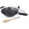 KEN HOM EXCELLENCE WOK SET ANTIADERENTE 31 CM