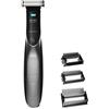Cecotec Taglierina per barba multifunzione PrecisionCare 7500 Power Blade. Lame in acciaio inox, resistente all'acqua, batteria al litio, autonomia fino a 60 min, 3 pettini guida