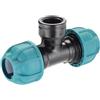 CLABER - RACCORDO T DN. 25 MM. FILETTO 3/4" F 90418