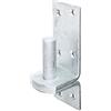 Alberts 311308 Cardine su piastra, nelle versioni con gancio DI o DII, zincato a caldo, entrata Ø20 mm, piastra 167 x 60 mm