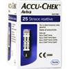 ROCHE Accu-chek Aviva Strisce Reattive Glicemia 25 Pezzi