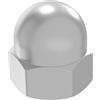 SECCARO dado cieco M14, acciaio inox V2A VA A2, DIN 1587, esagono, forma alta, 20 pezzi
