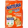 NATTURA PROTEIN SPORT Mini Gallette, Snack Salati Senza Glutine, Gallette di Mais per Sportivi, Gallette Bio Senza Olio di Palma, Vegane, 18% di Proteine, 30g