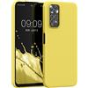 kwmobile Custodia Compatibile con Xiaomi Redmi Note 11 / Note 11S Cover - Back Case per Smartphone in Silicone TPU - Protezione Gommata - giallo radiante