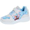 Disney Scarpe Sportive Frozen 2 Ragazze Bambini Elsa Anna Easy Touch Chiusura Veloce Lacci Scarpe Casual Blu 31 EU Bambino