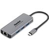 Hamlet Docking station Hamlet Usb-c 85w Grigio [HDKC-PD200A]