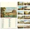 Calendari illustrati avoriati personalizzati Italia Antica 31 x 52,5 cm personalizzate o neutre