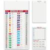 Calendari Olandesi personalizzati Color Shaded 23 x 47 cm personalizzate o neutre