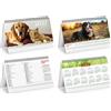 Calendari da tavolo personalizzati Cani e Gatti 19x14,5 cm personalizzate o neutre
