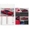 Calendari Olandesi illustrati personalizzati Auto Sportive 30 x 47 cm personalizzate o neutre