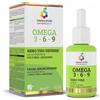 Colours of Life Optima Naturals Colours Of Life - Omega 3-6-9 Siero Viso Defence, 30ml
