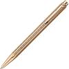 Caran d'Ache Ecridor Chevron - Penna a sfera placcata oro rosa