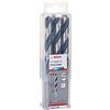 Bosch Accessories 2608577289 HSS PointTeQ (12,1 x 101 x 151 mm) - Set da 5 Pezzi di Punte Elicoidali per Trapano per Metallo, Acciaio, Fusione o Plastica, Grigio (Argento), Ø 12.1 mm