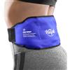Hilph Cuscinetto rinfrescante per schiena, Ice Pack con cinghia per alleviare il dolore alla schiena, riutilizzabile Gel Pack caldo e freddo terapia posteriore freddo Pack per lesioni