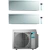 Daikin Climatizzatore Daikin Dual inverter 9+12 New Emura 2MXM40A+FTXJ25AW+FTXJ35AW bianco