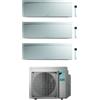 Daikin Climatizzatore Daikin Trial inverter 9+9+12 NEW EMURA 3MXM52A + FTXJ25AW + FTXJ25AW + FTXJ35AW bianchi