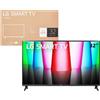 LG Televisore SMART TV LG 32" LED HD DVB-T2 HDMI HDR10 Pro 32LQ570B6LA Alexa Google