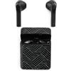 Music Sound | TWS Capsule | Cuffiette Auricolari Bluetooth con Custodia di Ricarica - PlayTime 3h - Fantasia Linee