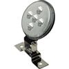 ASTRO FARO LED ORIENTABILE IMPERMEAILE IN ALLUMINIO 5 POWER LED DA 3W 12/24Volt
