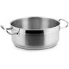 Lacor 57040 - Casseruola Eco-Chef senza coperchio | Realizzato in acciaio inossidabile alimentare; alta resistenza alla corrosione e usura quotidiana in cucina