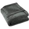 CelinaTex Montreal Coperta soffice Microfibra Coperta Pile Coral 150 x 200 cm Grigio
