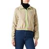 Urban Classics Sport Ladies Short Piped Track Jacket Trainings-Jacke Giacca, Dark Shadow/Electric Lime, XL Donna