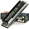 East top Lucky 13 Bass Plus Blues Armonica 13 Fori Arpa Diatonica Bocca Organo Strumenti Musicali Professionali PowerBender C chiave per Adulti