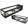 Ristoattrezzature Vetrina refrigerata sushi piano liscio 1320x380x300h mm con illuminazione LED