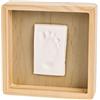 Baby Art Pure Box Kit Impronte neonato con Cornice in Legno di Pino, Idea Regalo Nascita, Colore Legno