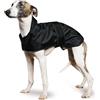 Ancol Muddy Paws Levriero Whippet Coat, Medium (43 Centimetri), Nero