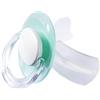 dentistar STOPPi Ciuccio per lo svezzamento per neonati e bambini piccoli - da 24+ mesi - Ciuccio in silicone supporta lo sviluppo sano dei denti - senza BPA - Made in Germany - Menta