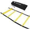 Navaris Scala per Allenamento Calcio 6m - scaletta per Fitness Training Speed Agility Ladder - Scala per Esercizi agilità e velocità con Borsa