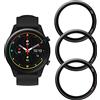 KELOLIN [3 Pezzi] KELOLIN Pellicola Protettiva per Xiaomi Mi Watch Facile da Installare (Curva 3D), Copertura Completa, Anti Graffio, HD Protezione Schermo Compatibile con Xiaomi Mi Watch