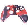 OSTENT Custodia protettiva in silicone colorato morbida compatibile con controller Microsoft Xbox One - colore rosso