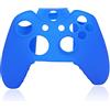 OSTENT Custodia morbida in silicone per custodia protettiva in silicone compatibile per controller Xbox One di Microsoft - colore blu