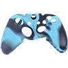 OSTENT Custodia protettiva in silicone colorato morbida compatibile con controller Microsoft Xbox One - colore blu
