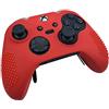 OSTENT Custodia morbida in gomma protettiva in silicone per Xbox One Elite Controller Color Red