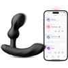 LOVENSE Edge 2 Massaggiatore Prostatico Vibrante Regolabile Bluetooth App Control, Vibratore Anale Telecomandato, Modalità di Vibrazione Personalizzate illimitate