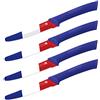 Scanpan SC51000827 - Set di 4 coltelli blu bianco rosso Vai I Blu