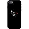 HopMore Nero Cover per iPhone SE 2020 / iPhone 7 / iPhone 8 Silicone Morbide Disegni Custodie iPhone 8/7 Bella Kawaii Custodia Antiurto Gomma Case Morbido Caso Gel AntiGraffio - Astronauta