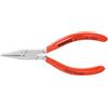 KNIPEX - Pinza per meccanica di precisione cromata becchi piatti larghi, Lunghezza complessiva: 125 mm, 125