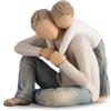 Willow Tree 27595 Accesorio Decorativo That's My Dad, Resina, Multicolore, 17.5 x 17.5 x 17.5 cm