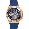 GUESS Orologio Analogico Quarzo da Uomo con Cinturino in Silicone GW0334G3