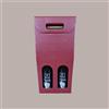 LUCGEL 10 Pz Scatola Astuccio Porta 2 Bottiglie 750 ml Champagne in Cartoncino grafica Seta Bordeaux 200x100H385mm