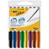 BIC Pennarello Whiteboard Marker Velleda 1741 - punta tonda 1,4 mm - colori assortiti - Bic - astuccio 8 pezzi (unità vendita 1 pz.)