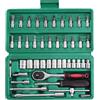 WiMas 46PCS set di chiavi a bussola, 1/4 di pollice set cricchetto, chiave a cricchetto reversibile kit