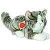 Hermann Teddy Teddy Hermann 90691 Cat 20 cm, peluche con contenuto di riciclo ideale (materiale di riempimento)